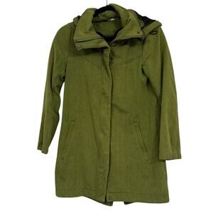 Mia Melon Green Whitney Insulated Jacket Womens XS Weatherproof Hooded Fall